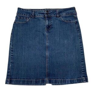 Old Navy Women's Denim Jean Stretch Pencil Skirt  Size 12
